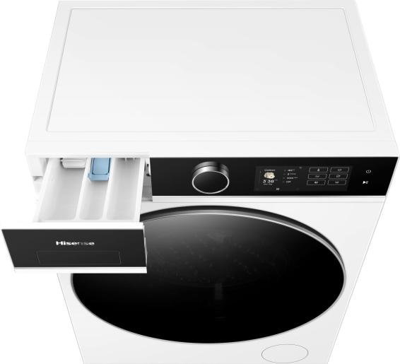 Hisense WF5I9043BWFS tvättmaskin Frontmatad 9 kg 1400 RPM Vit