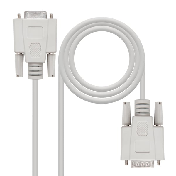 Nanocable 10.14.0506 serielkabel Beige 6 m DB9