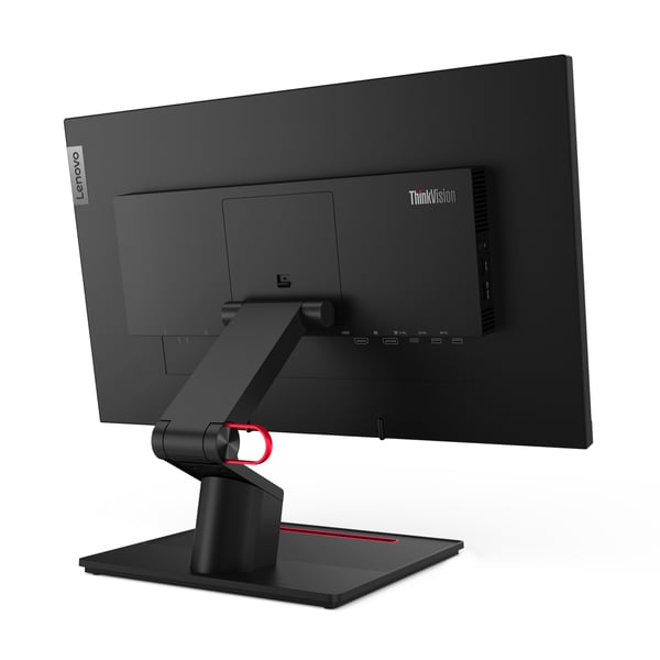 Lenovo ThinkVision T24t-20 computerskærm 60,5 cm (23.8") 1920 x 1080 pixel Fuld HD LED Berøringsskærm Kapacitiv Sort