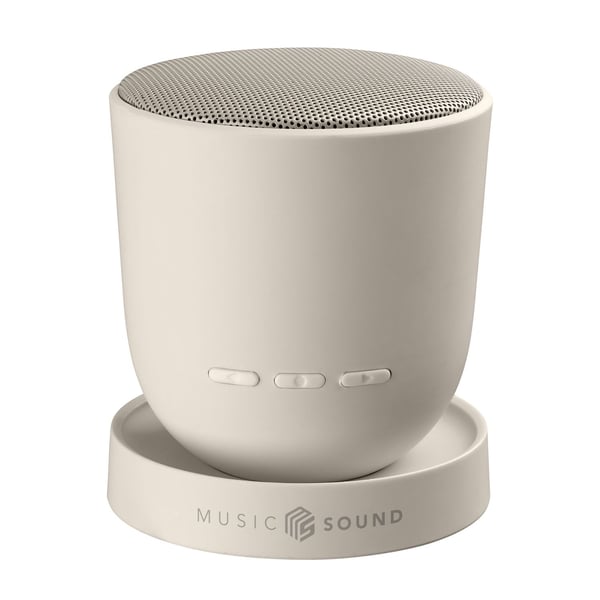 Music Sound Twist Bærbar stereohøjttaler Hvid 5 W