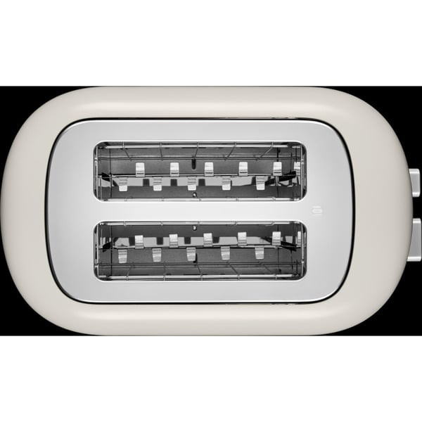 KitchenAid 859711684260 brødrister 7 2 skive(r) 980 W Sort, Rustfrit stål, Hvid