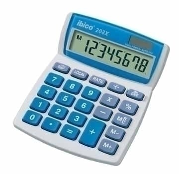 Rexel 208X regnemaskine Desktop Basis