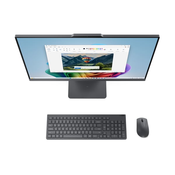 Lenovo IdeaCentre AIO 27AKP10 AMD Ryzen™ 7 250 68,6 cm (27") 1920 x 1080 pixlar Allt-i-ett-dator 32 GB DDR5-SDRAM 1 TB SSD Wi-Fi 6 (802.11ax) Grå