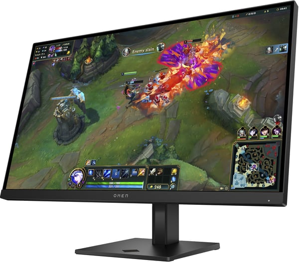 HP OMEN 27 inch QHD 180Hz Gaming Monitor tietokoneen litteä näyttö 68,6 cm (27") 2560 x 1440 pikseliä Quad HD LCD Musta