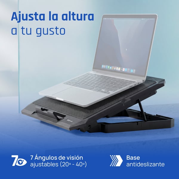 iggual RP4V17 Laptop stativ Sort 43,2 cm (17")