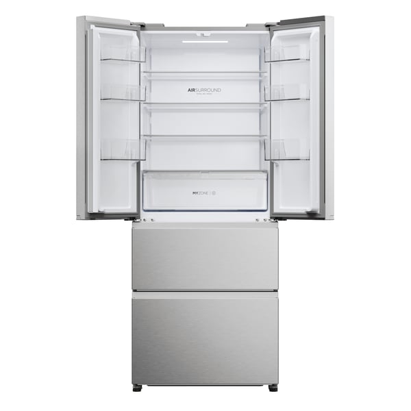 Haier HFR3718ENMM Fritstående 402 L Rustfrit stål