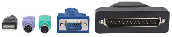 Intellinet 507769 KVM-kablar Svart 1,8 m