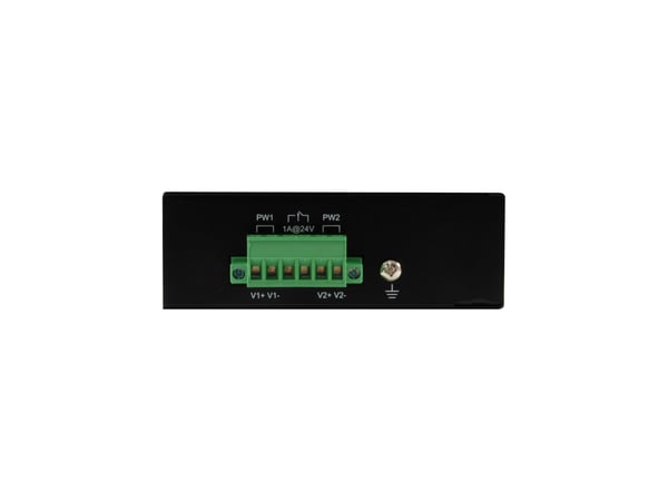 LevelOne IFP-0801 netværksswitch Fast Ethernet (10/100) Strøm over Ethernet (PoE) Sort