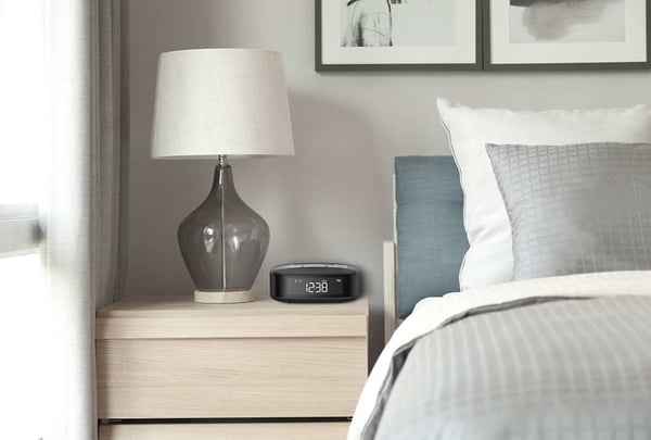 Philips TAR3505/12 radio Ur Digital Sort, Grå