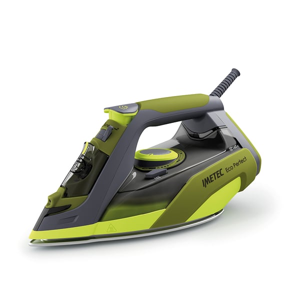 Imetec Eco Perfect Torr & Ångstrykjärn Pro Ceramic soleplate 2400 W Grön, Grå Imetec Eco Perfect Torr & Ångstrykjärn Pro Ceramic soleplate 2400 W Grön, Grå