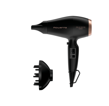 Rowenta COMPACT PRO + CV6930F0 hiustenkuivain 2200 W Musta