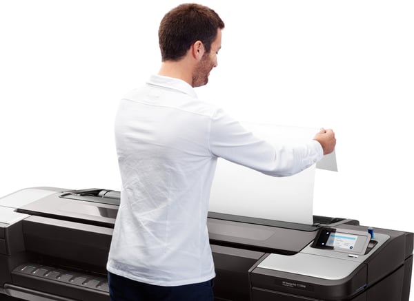 HP Designjet T1700dr 44-tums PostScript-skrivare