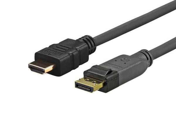 Vivolink PRODPHDMI4K3 videokaapeli-adapteri 3 m DisplayPort HDMI Musta