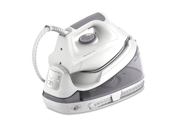Rowenta VR5020 Pumpulla toimiva höyrysilityskeskus 2200 W 1,2 L Pohjalevy ruostumatonta terästä Valkoinen