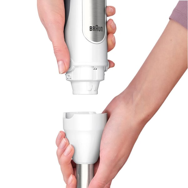 Braun MultiQuick 7 MQ7005B WH Blender til madlavning 1000 W Rustfrit stål, Hvid