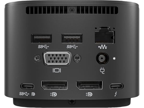 HP Thunderbolt Dock G2 with Combo Cable Kabel Svart