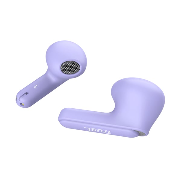 Trust Yavi Kuulokkeet True Wireless Stereo (TWS) In-ear Puhelut/Musiikki USB Type-C Bluetooth Purppura