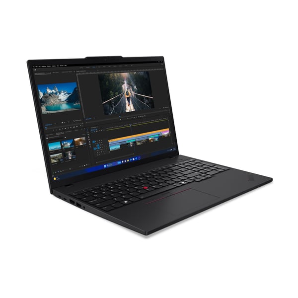 Lenovo ThinkPad T16 Gen 3 Intel Core Ultra 5 125U Laptop 40,6 cm (16") WUXGA 16 GB DDR5-SDRAM 512 GB SSD Wi-Fi 6E (802.11ax) Windows 11 Pro Tysk Sort