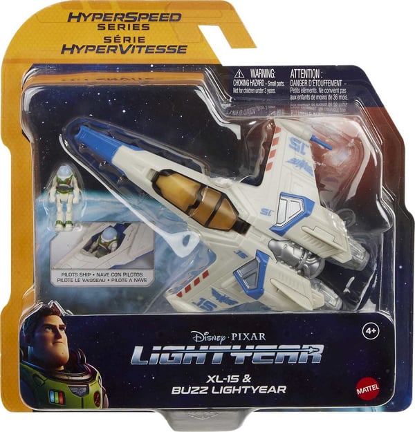 Lightyear Disney Pixar Hyperspeed-serien XL-15 og Buzz