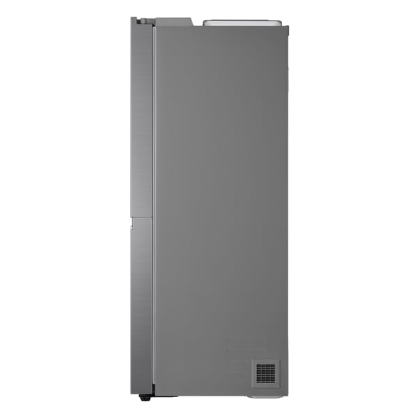 LG GSLV70PZTD Kombinerad kyl/frys side-by-side Fristående 635 l Metallisk, Silver