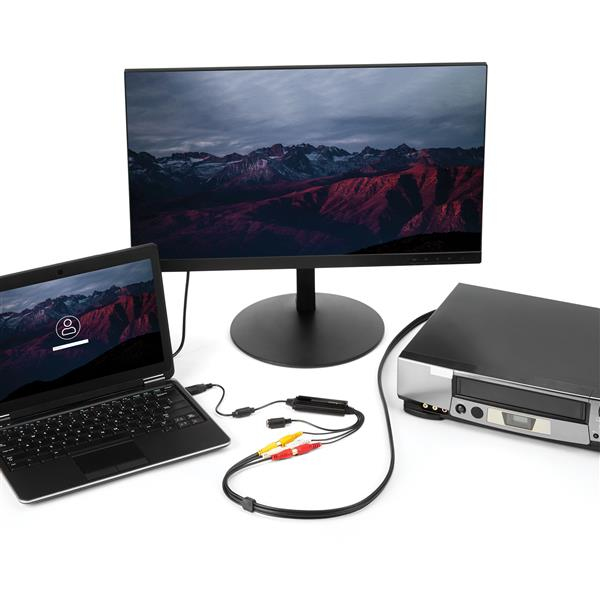 StarTech.com SVID2USB232 videokaappauslaite Composite + S-Video + RCA