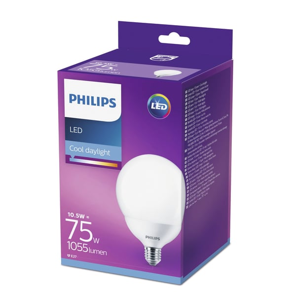 Philips 8718696742990 energy-saving lamp Kallt dagsljus 6500 K 10,5 W E27