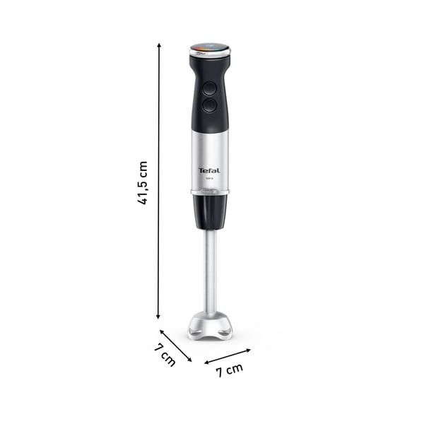 Tefal Quickchef+ HB671830 tehosekoitin Upotettava sekoitin 1000 W Musta, Ruostumaton teräs