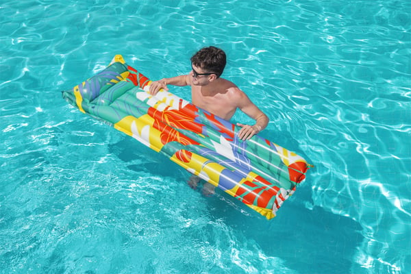Bestway 44033 / 23 pool- och badmadrass Multifärg Mönstrad