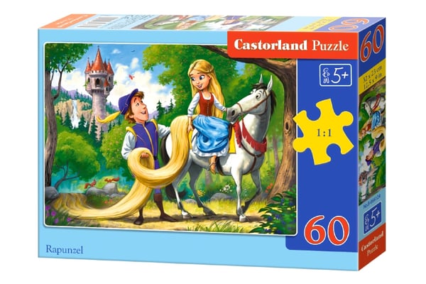 Castorland Rapunzel Kuviopalapeli 60 kpl Lapset
