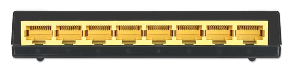 Intellinet 561754 netværksswitch Gigabit Ethernet (10/100/1000) Sort