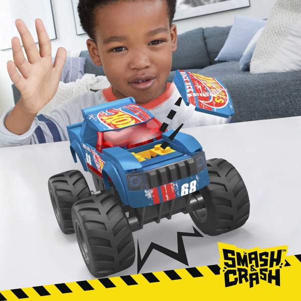 MEGA Hot Wheels Smash & Crash Race Ace Monster Truck