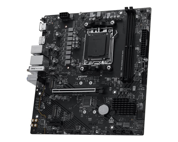 MSI Pro A620AM-G EVO WIFI AMD A620A Sokkel AM5 micro ATX