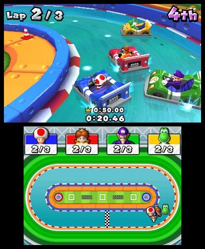 Nintendo Mario Party : Island Tour - Selects Tyska, Engelska, Spanska, Franska, Italienska, Nederländska, Portugisiska, Ryska Nintendo 3DS