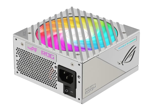 ASUS ROG Loki SFX-L 850W Platinum White virtalähdeyksikkö 24-pin ATX Valkoinen