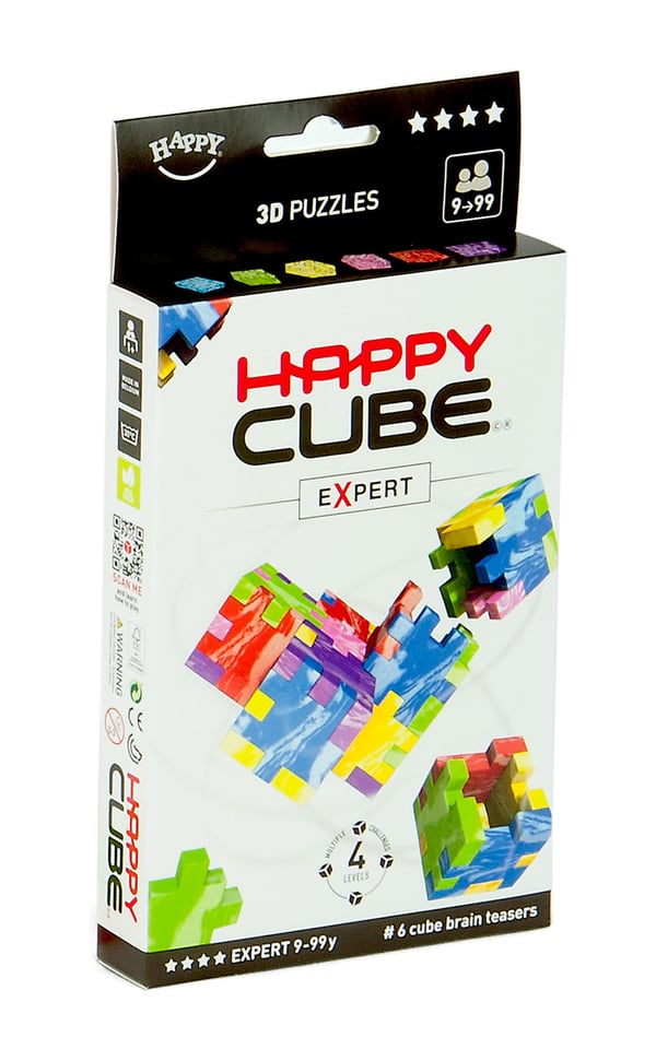 SmartGames Happy Cube 6 Colour Pack Expert 3D puslespil