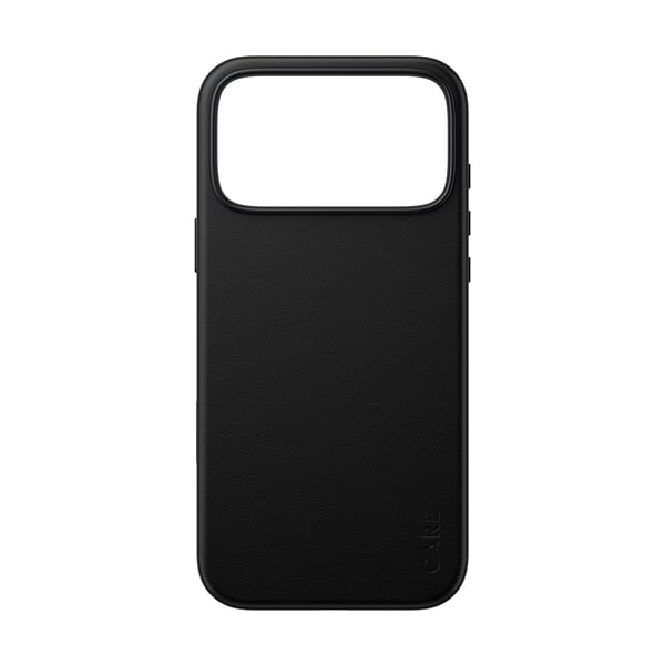 PanzerGlass CARE™ by ® Solo Vegan Leather Case Black w. MagSafe iPhone 2026 Pro Max | 17 Pro Max mobiltelefon etui Cover Sort