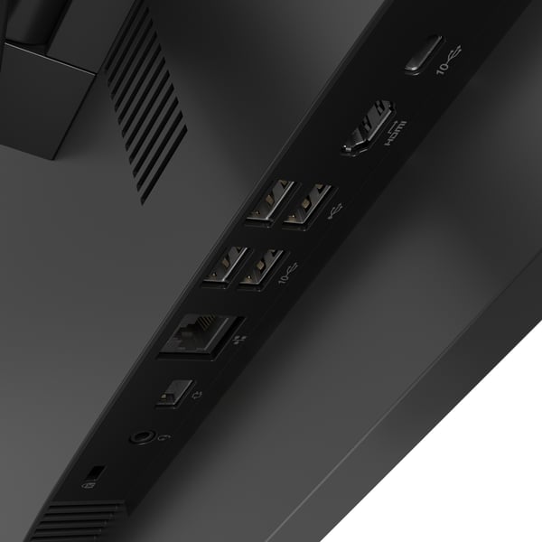 Lenovo V105 24 AMD Ryzen™ 5 40 60,5 cm (23.8") 1920 x 1080 pixlar Allt-i-ett-dator 16 GB LPDDR5-SDRAM 512 GB SSD Windows 11 Pro Wi-Fi 6 (802.11ax) Svart