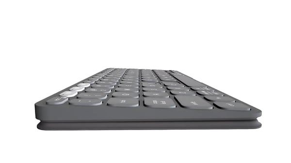 Logitech Keys-To-Go 2 - Näppäimistö - sisäänrakennettu suojus