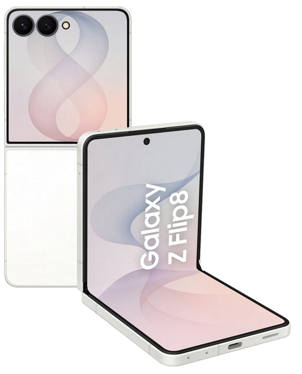 Samsung Galaxy Z Flip8 17,5 cm (6.9") Dual SIM 5G USB Type-C 12 GB 512 GB 4300 mAh Cremefarvet