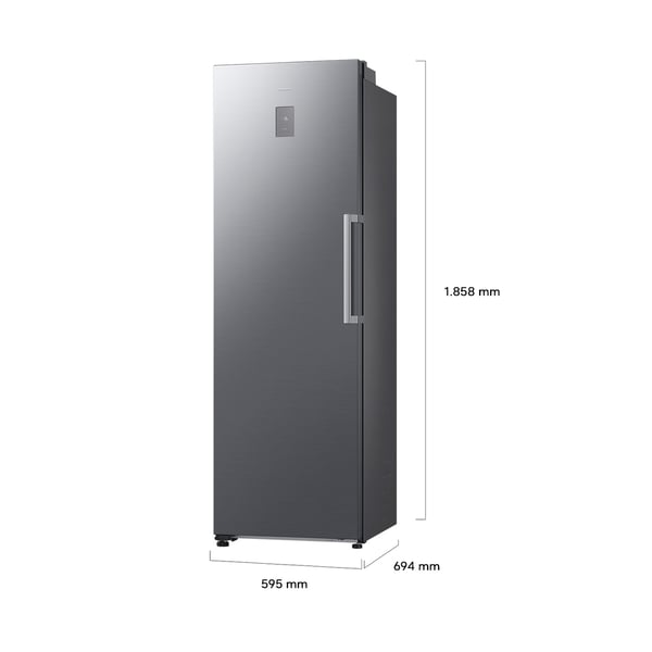 Samsung RZ70H32HDTEF fryser Stående fryser Fritstående 323 L Sølv