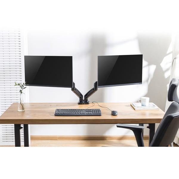ACT AC8312 skærmbeslag og -stativer 81,3 cm (32") Skrivebord Sort