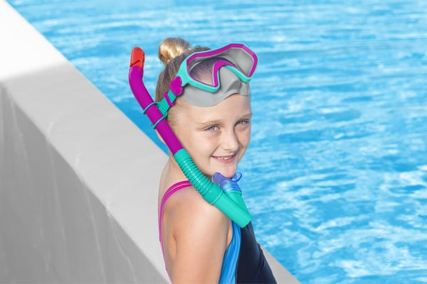 Bestway 24025 / 23 dykkemaske Polykarbonat Forskellige farver Barn