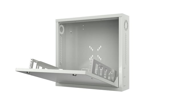 Lanview RWSLMWH1-NS rack 2U Väggmonterad rack Vit
