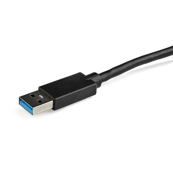 StarTech.com USB32HD2 USB grafisk adapter 3840 x 2160 pixel Sort