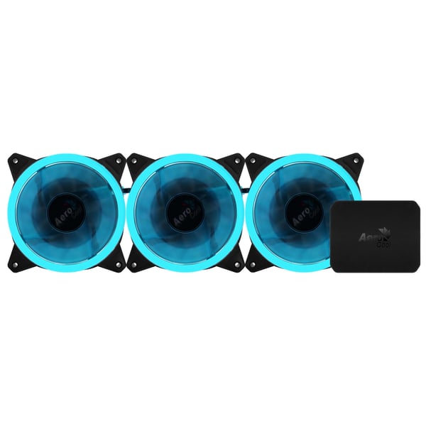 Aerocool Rev RGB Pro Datorväska Fan 12 cm Svart