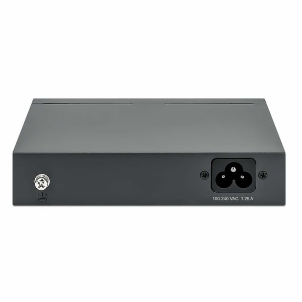 Intellinet 561792 nätverksswitchar Gigabit Ethernet (10/100/1000) Strömförsörjning via Ethernet (PoE) stöd Svart