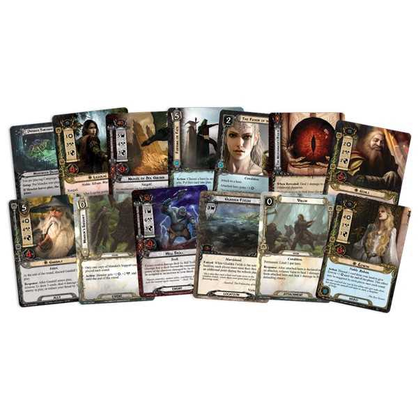 Asmodee Lord of the Rings The Card Game An ancient evil stirs in the black lands of Mordor, and the people of Middle-earth speak of a terrible doom approaching from the east. The Dark Lord Sauron is gathering his forces, and should he acquire the power he seeks, he will cast the world into eternal shadow. The only hope lies in a heroic few who must work together to stem the tide of evil… Korttipeli