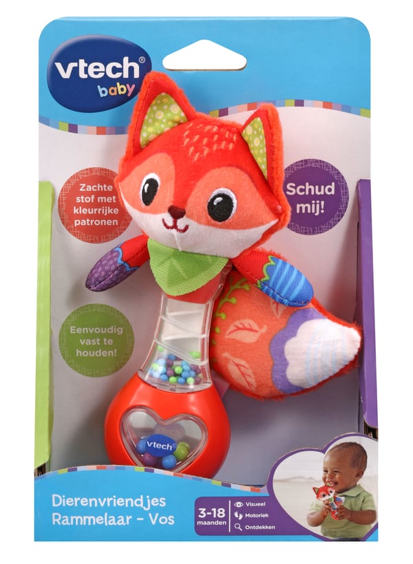 VTech Baby Dierenvriendjes Rammelaar - Vos