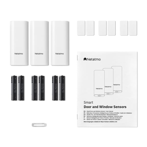 Netatmo DTG-EC dörr- och fönstersensor Trådlös Dörr/fönster Vit