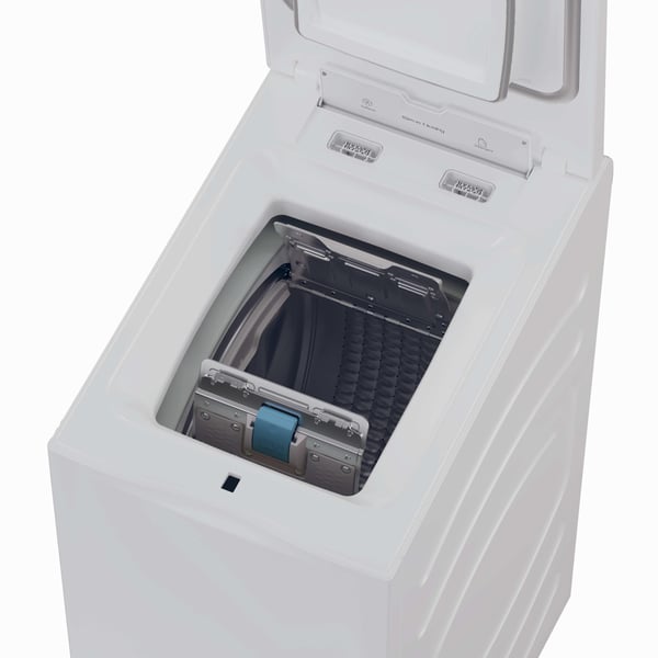 Haier HW90-BPD13386U-S vaskemaskine Top-indlæsning 9 kg 1300 rpm Hvid
